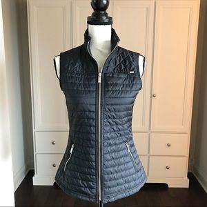 Quilted Black Vest